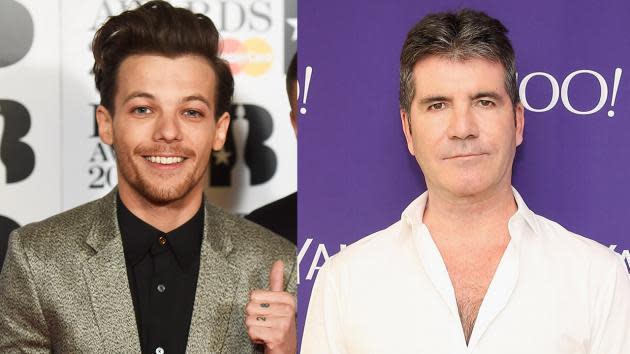 Louis Tomlinson was scolded by Simon Cowell for being drunk