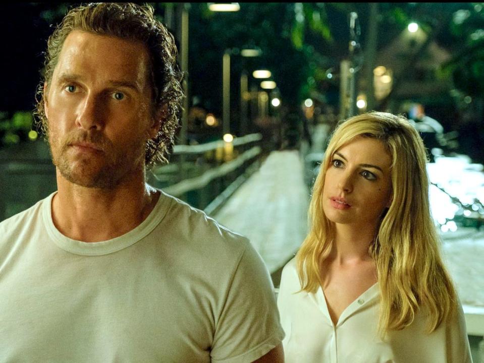 Serenity movie Matthew McConaughey and Anne Hathaway Aviron pictures