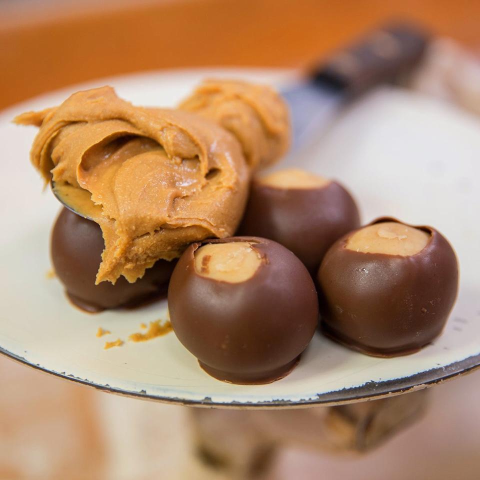 Peanut butter chocolate balls