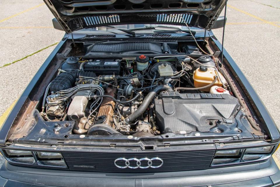 1984 audi 4000s quattro 5 speed engine