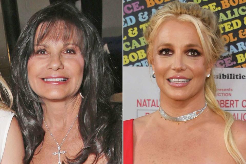 <p>getty (2)</p> Lynne Spears is "really making an effort" to be in daughter Britney Spears
