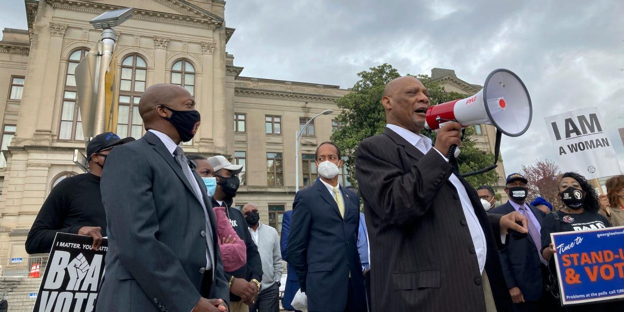 Georgia election protest 