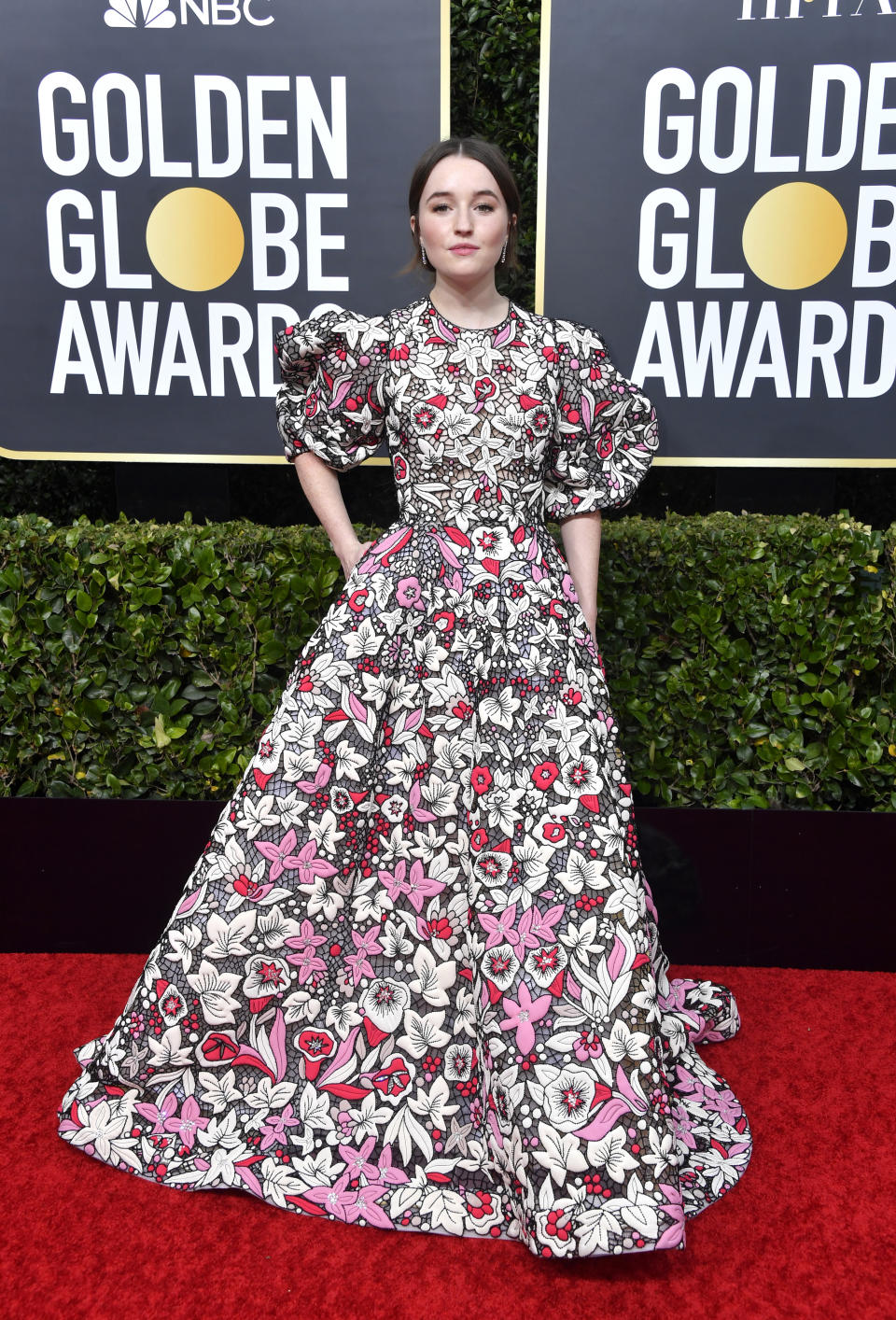 Kaitlyn Dever attends the 77th Annual Golden Globe Awards [Photo: Getty]