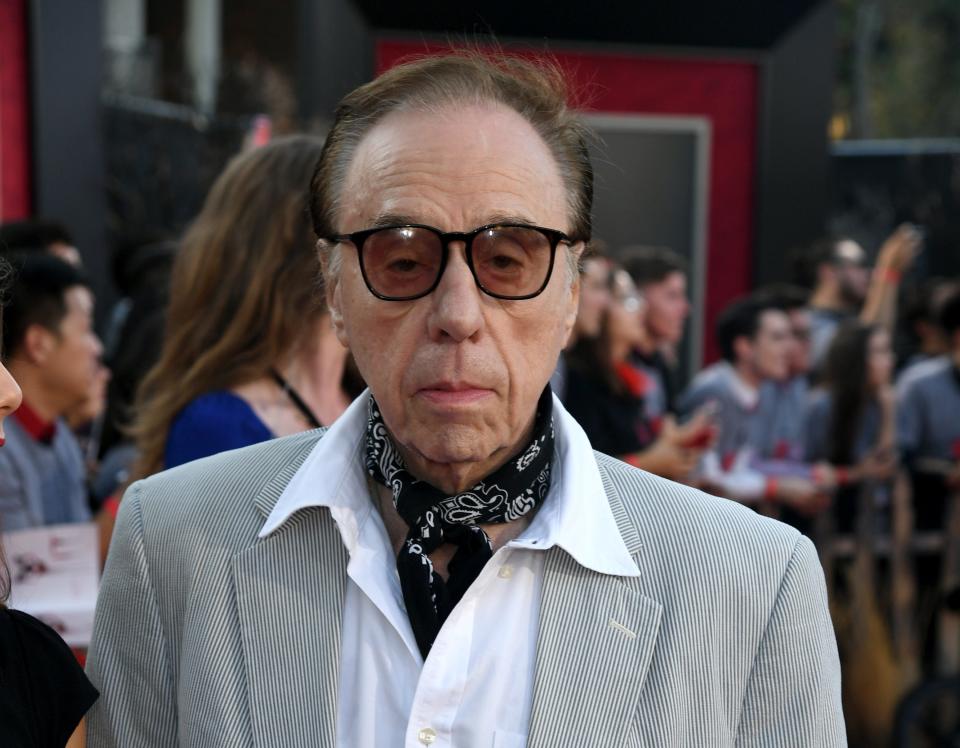 Peter Bogdanovich arrives at the premiere of 