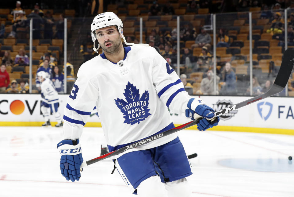 Nazem Kadri has been suspended for the second straight year. (Photo by Fred Kfoury III/Icon Sportswire via Getty Images)