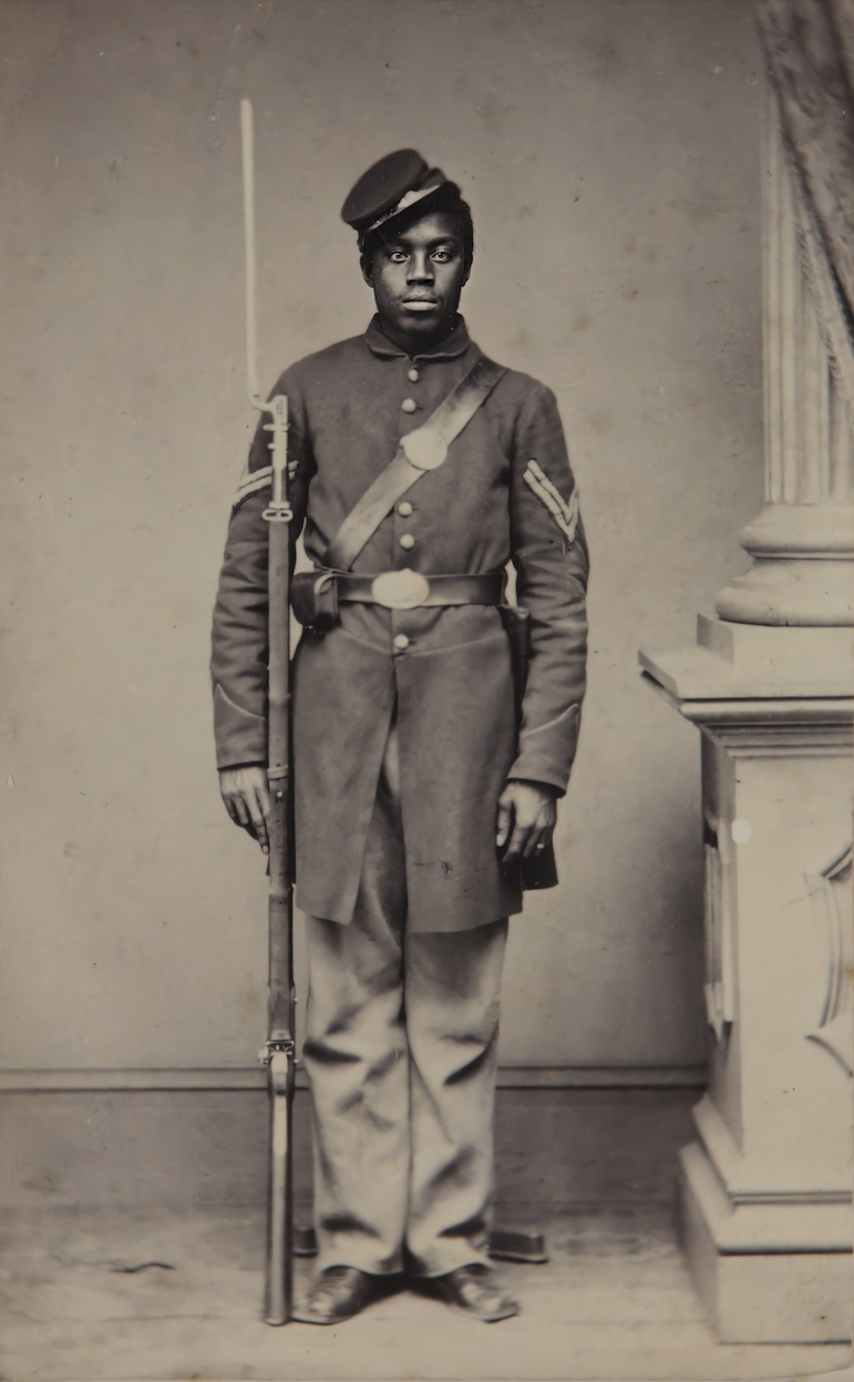 Wilson Weir, a soldier who served in the Union Army’s 108th U.S. Colored Infantry Regiment, which  was mustered in Louisville in June 1864