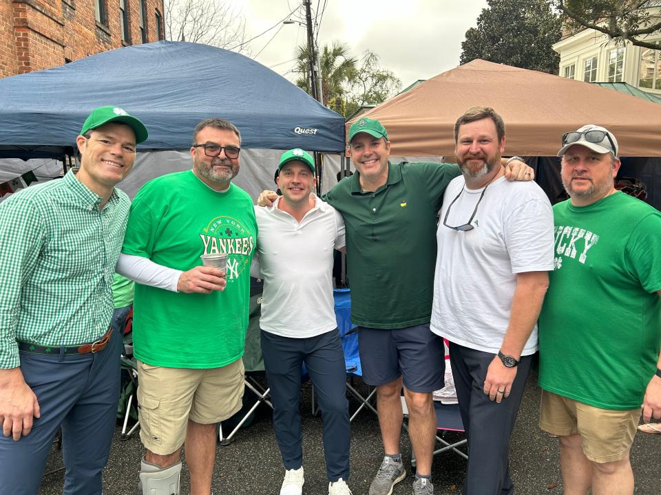 Four generations, of the Savannah Connors and Smith families have been gathering for the St. Patrick’s Day parade for over 40 years.
