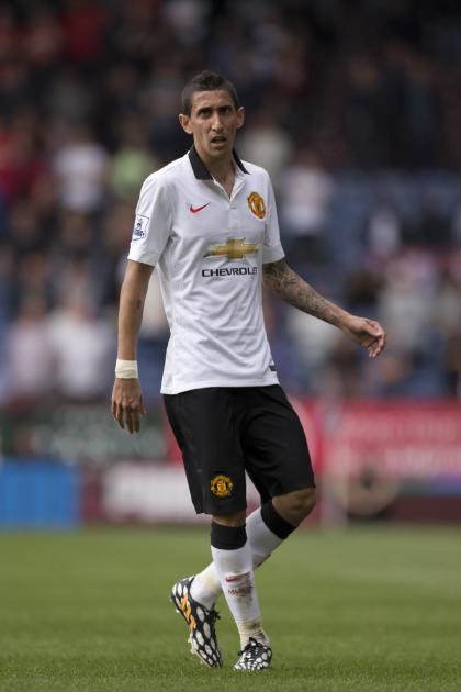 Manchester United&#39;s Angel Di Maria . (AP Photo/Jon Super)