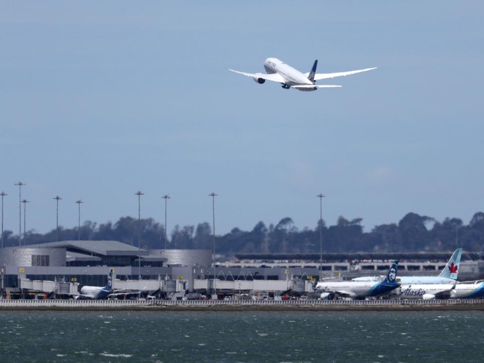 San Francisco International Airport on May 12, 2022.