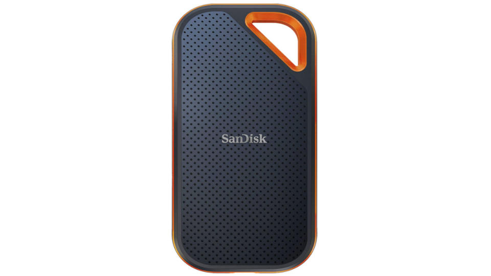 SanDisk Extreme Pro 2TB Portable NVMe SSD, one of the best Mac external hard drives