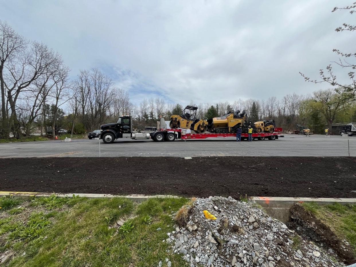 Paving is complete at the site of a new Gardener's Supply Company nursery on Shelburne Road. As seen on April 29, 2024.