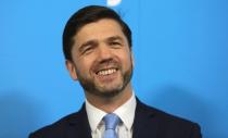 Britain's Work and Pensions Secretary, Stephen Crabb, speaks at a news conference in London, Britain June 29, 2016. REUTERS/Paul Hackett