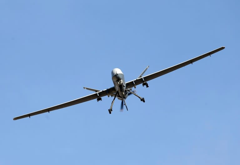 The United States routinely carries out drone flights for reconnaissance purposes (Isaac Brekken)