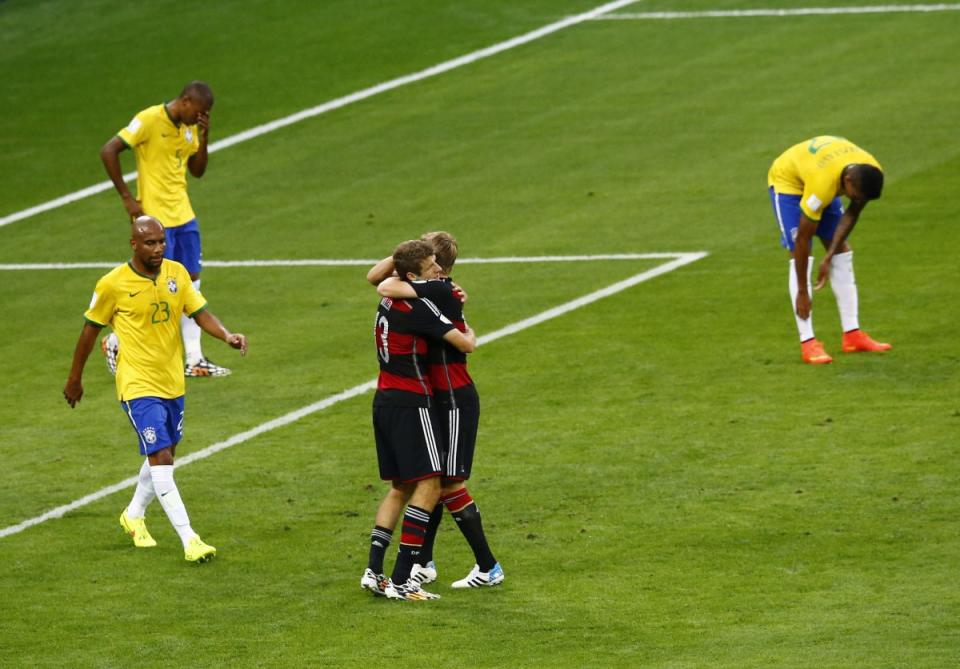 brazil germany world cup semifinals