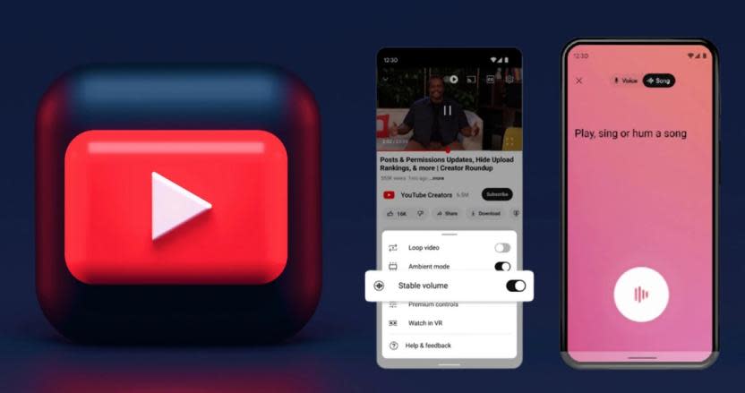 YouTube tendrá opciones extras de audio y búsqueda por IA