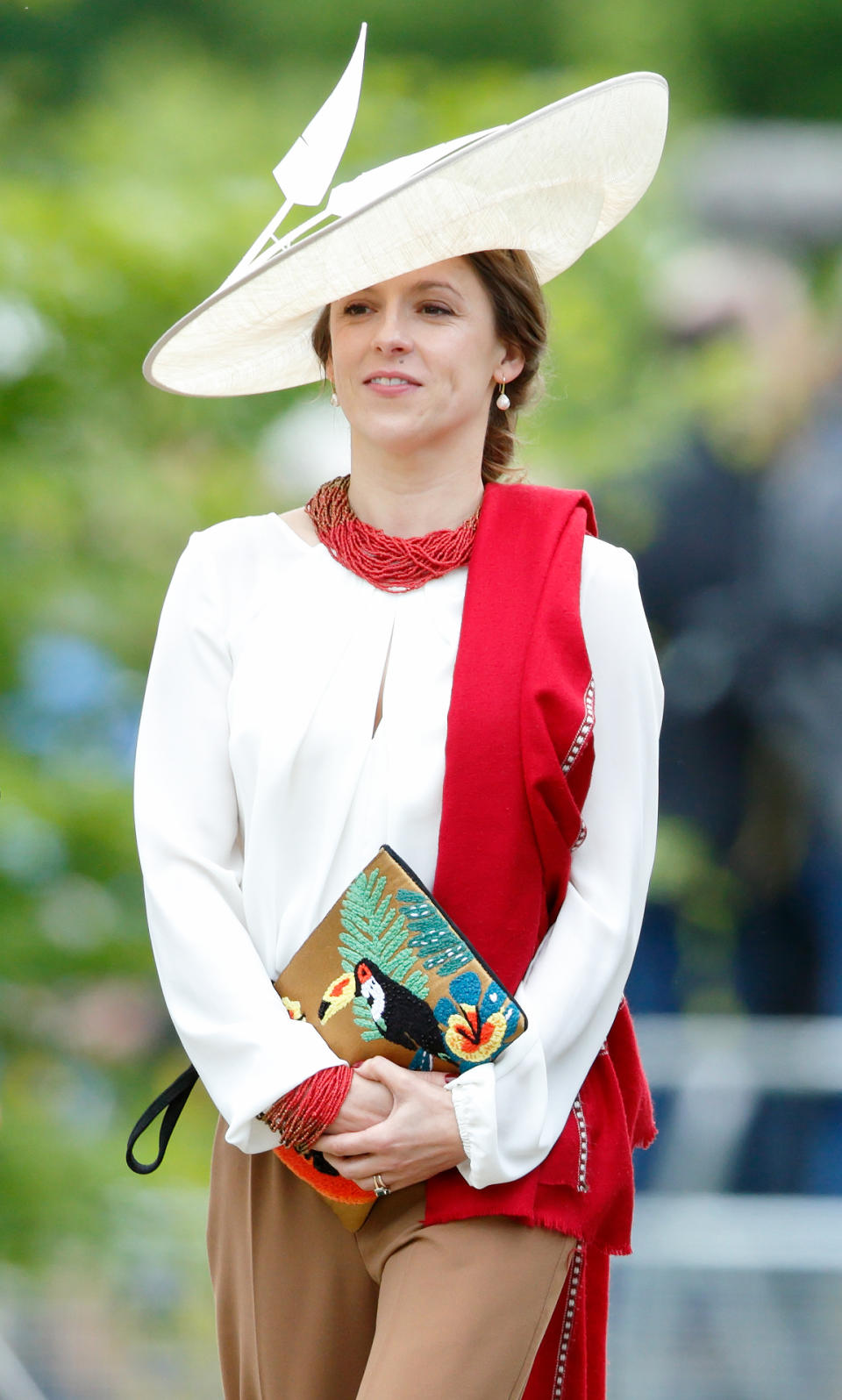 ENGLEFIELD GREEN, UNITED KINGDOM - MAY 20: (EMBARGOED FOR PUBLICATION IN UK NEWSPAPERS UNTIL 48 HOURS AFTER CREATE DATE AND TIME) Emilia Jardine-Paterson attends the wedding of Pippa Middleton and James Matthews at St Mark's Church on May 20, 2017 in Englefield Green, England. (Photo by Max Mumby/Indigo/Getty Images)