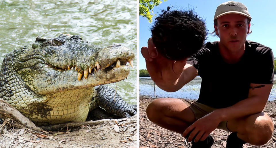 The Queenslander was shocked to learn crocodiles cough up hairballs. Source: Getty, Instagram/@_nickfry