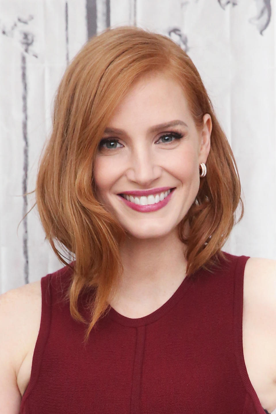 best celeb red hair jessica chastain