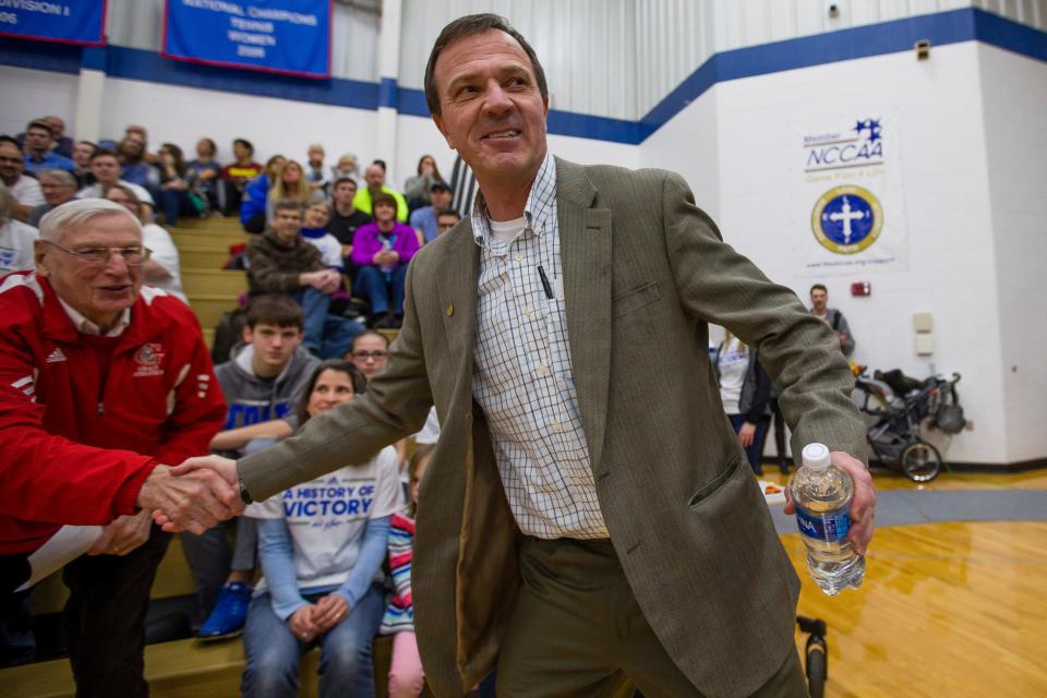 Former Bethel College coach Mike Lightfoot will receive the Silver Medal Award from the Indiana Basketball Hall of Fame this coming spring.