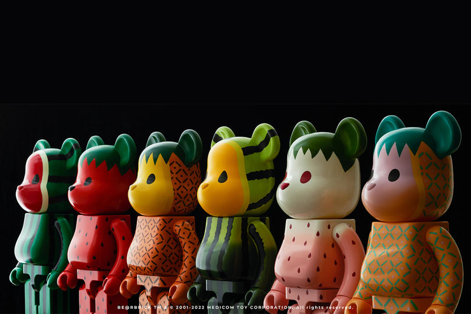 下一隻想收的 BE@RBRICK：盛夏的粉紅菠蘿，CLOT 限定版公仔！