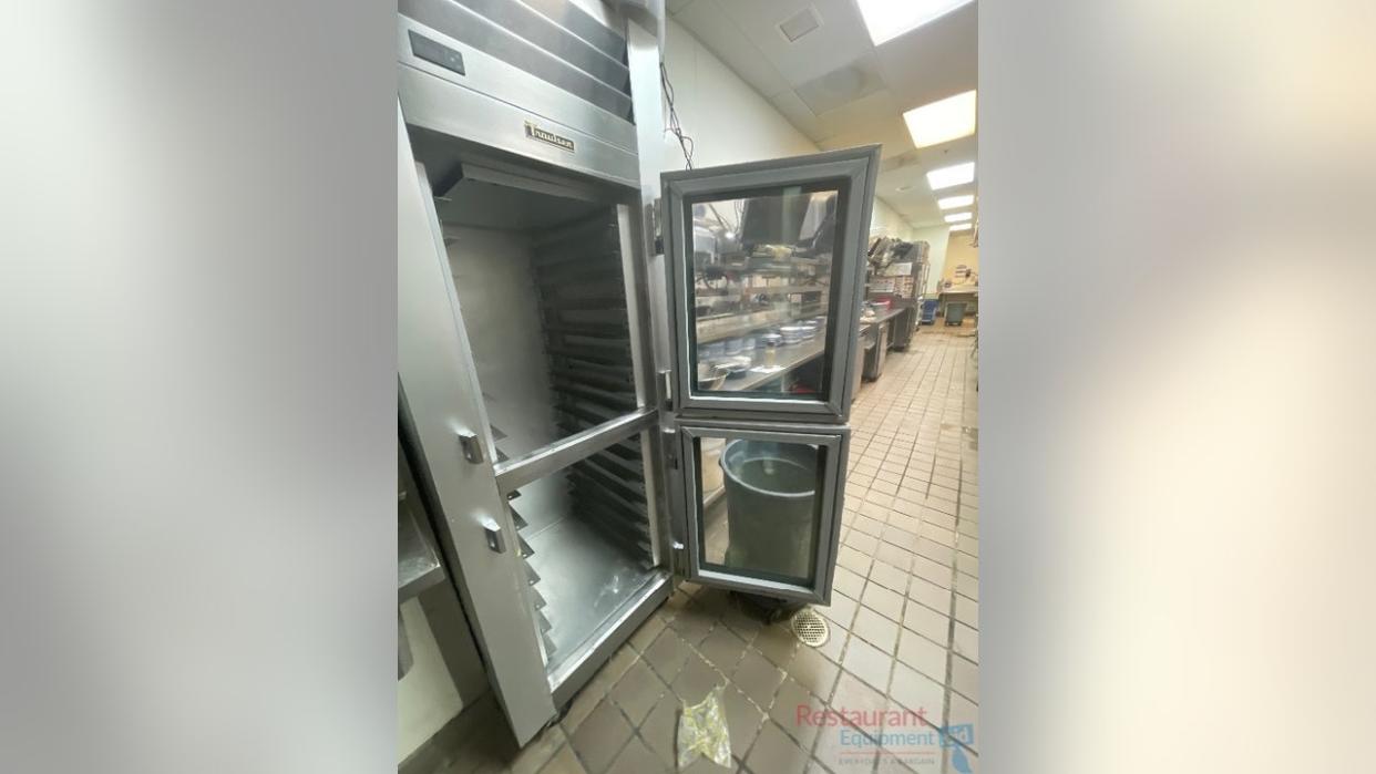 <div>Restaurant equipment was being sold in bulk, from the now shuttered Rohnert Park, Calif. Red Lobster. The items were part of an auction scheduled to run through Thursday, May 16, 2024.</div> <strong>(TAGeX Brands / Surplus Restaurant Equipment)</strong>