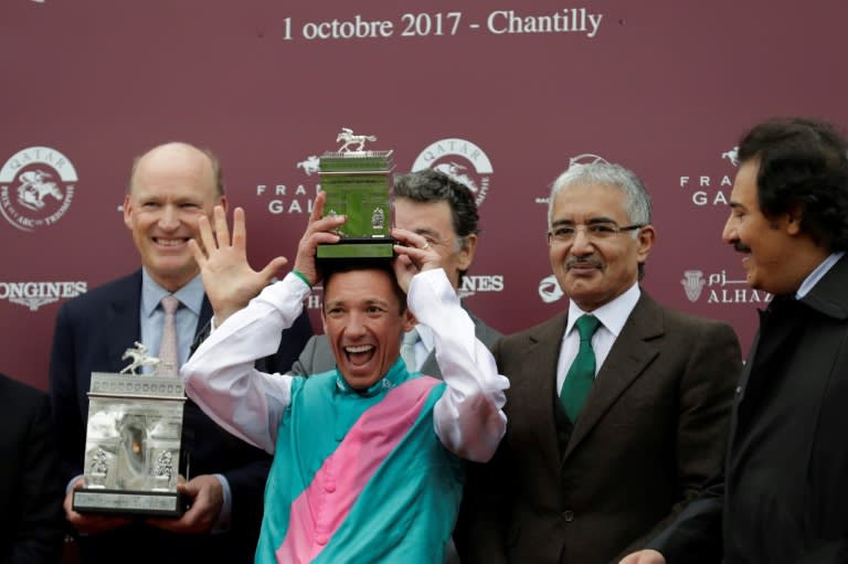 Trainer John Gosden and legendary jockey Frankie Dettori's remarkable partnership has been built on 'absolute trust' the trainer told AFP