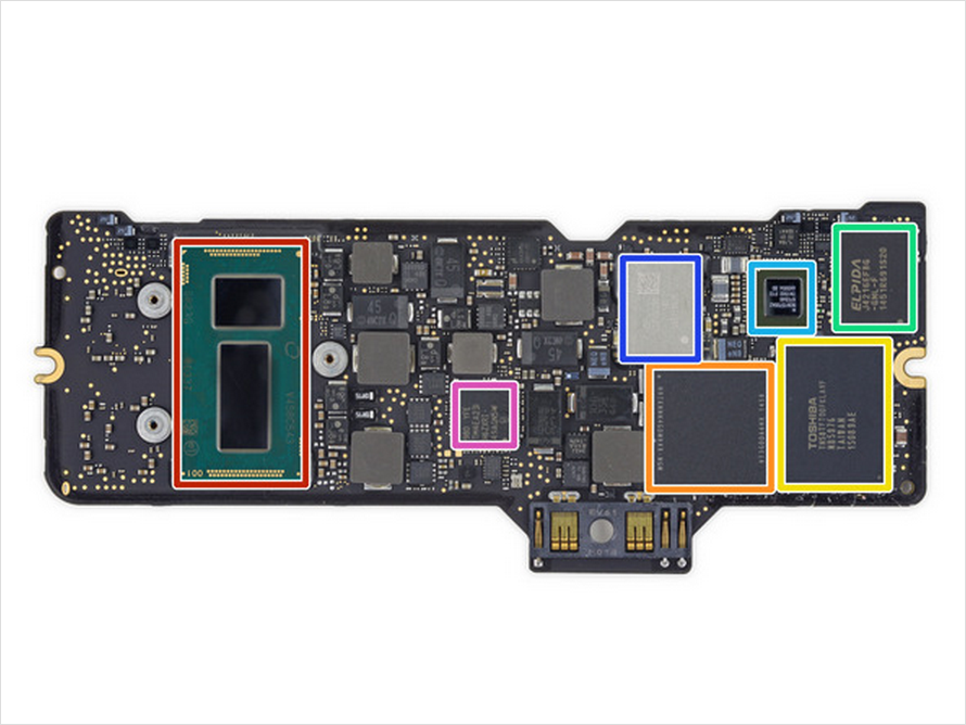 iFixit 祖傳拆解：新MacBook 的觸控板專門ARM 芯片控制，自修可能性幾乎沒有