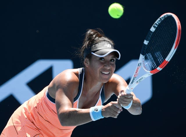 Heather Watson shrugged off her quarantine nightmare in Melbourne (Andy Brownbill/AP)