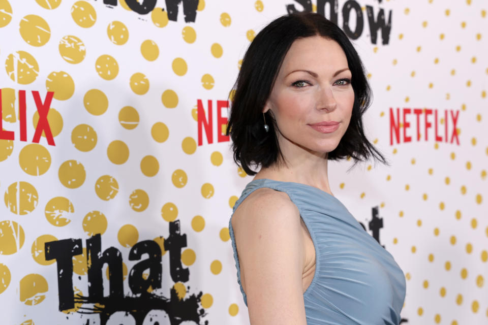 LOS ANGELES, CALIFORNIA - JANUARY 12: Laura Prepon attends 