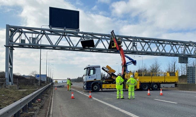 M5 accident