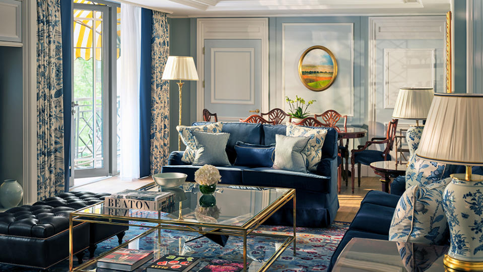 The Hyde Park suite at The Dorchester