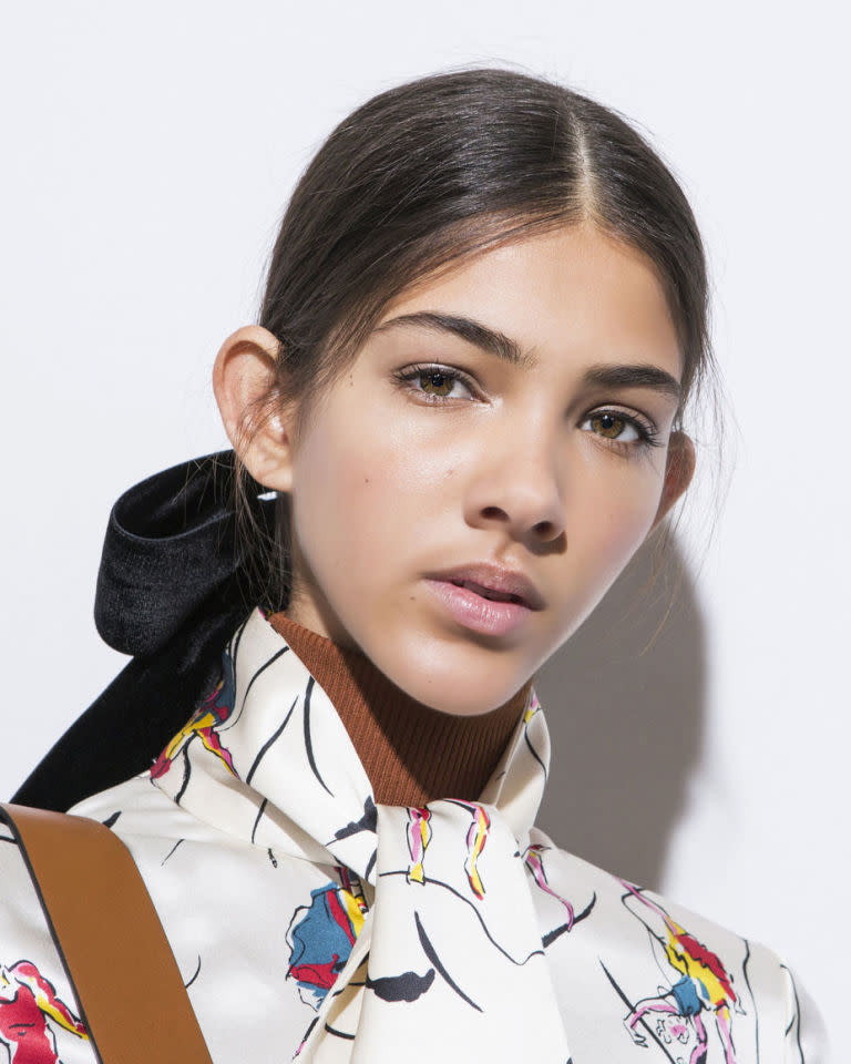 <p>Working their way down the runway at Tory Burch and Marchesa, ribbons are officially back. </p><p>Why? According to hair stylist and owner of his eponymous salon, Paul Edmonds, it's because 'They're versatile and add a feminine touch to any occasion. I love the little black navy bow or ribbon loosely tied in a low pony tail which is slightly pulled away from the scalp. This can be worn either straight back with a classic centre parting or side parting for added glam.'</p><p>Anything we should avoid? 'Don't wear the big bow, it's a bad throw back!<span>'</span></p>