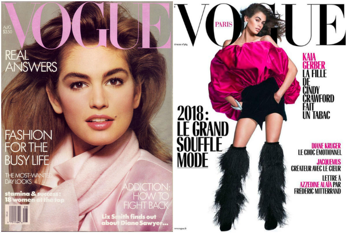 Las modelos que han aparecido más veces en la portada de Vogue