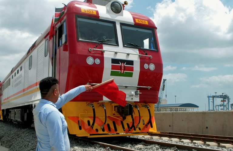 A new railway in Kenya is the nation's biggest infrastructure project since independence