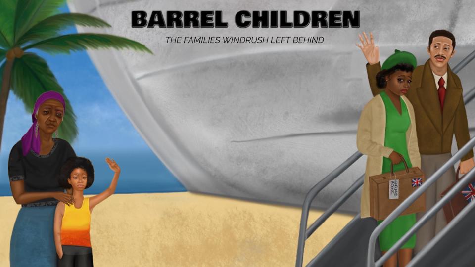 ‘Barrel Child’ artwork by Kirsty ‘Kirzart’ Latoya (Kirsty ‘Kirzart’ Latoya)