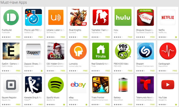 Google lists 127 of the best Android apps in the world, and you need to try them all