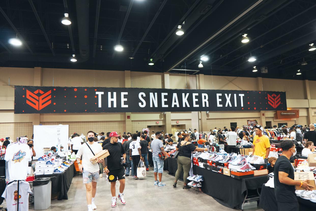 Customers looking to buy, sell, trade or catch up on trends in sneakers are expected at The Sneaker Exit on Sunday in West Palm Beach.