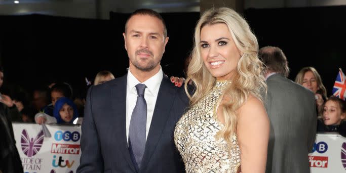 paddy mcguinness and christine martin attend the pride of britain awards at grosvenor house, on october 30, 2017