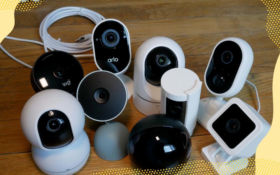 A collection of indoor security cameras tested by SPY