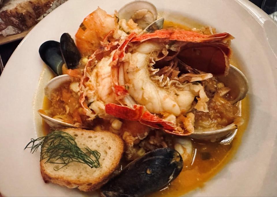 Cioppino at Alchemi in Royal Oak.