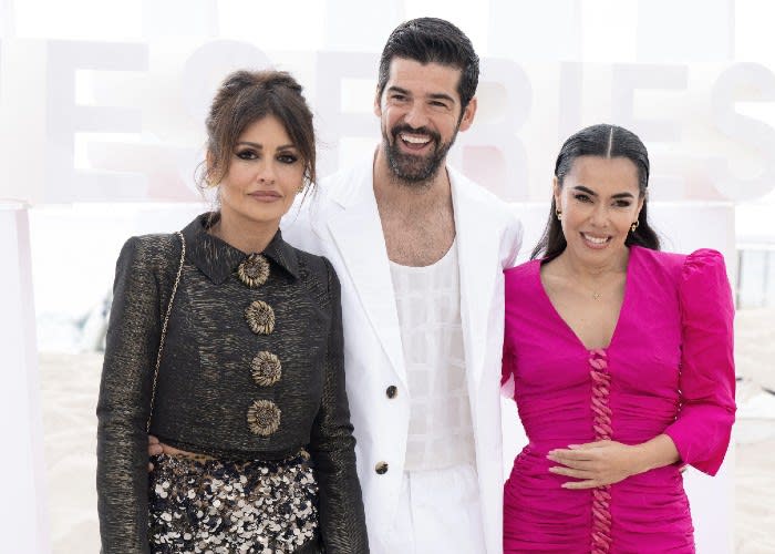 Mónica Cruz, Miguel Ángel Muñoz y Beatriz Luengo 