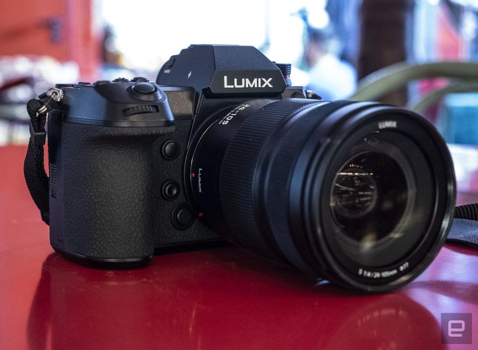 Panasonic S1 and S1R full-frame mirrorless cameras