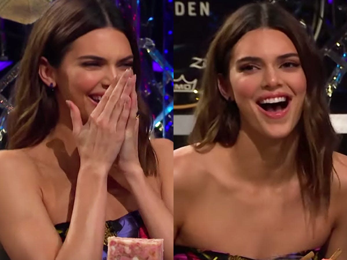 kendall jenner late late show