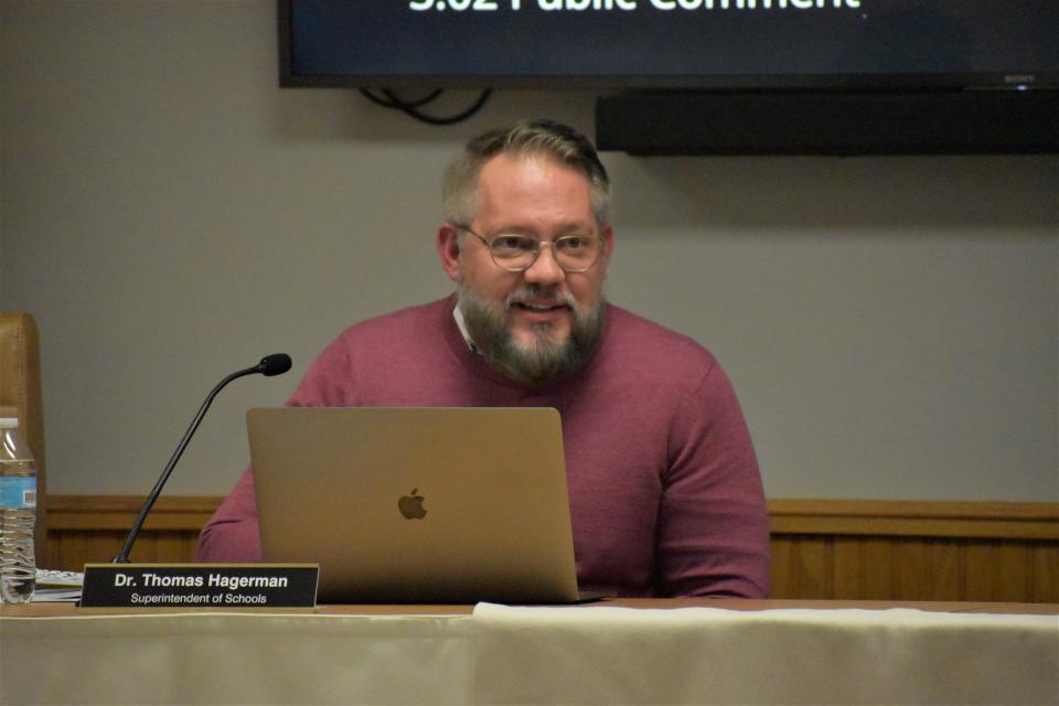 Scarsdale Superintendent Thomas Hagerman did not inform the Scarsdale Board of Education for almost a year about IRS fines and a tax lien against the district.
