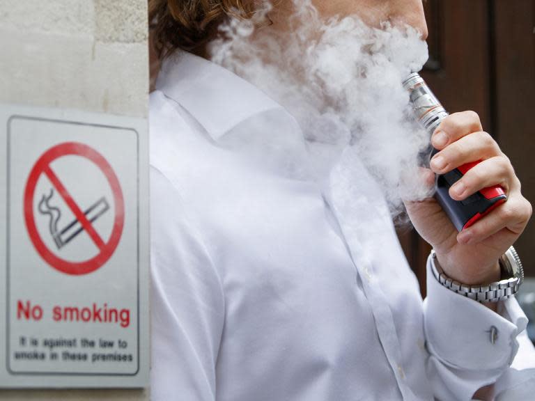 Smoking ban should not apply to e-cigarettes and vaping should be allowed at work, in pubs and on trains, MPs say