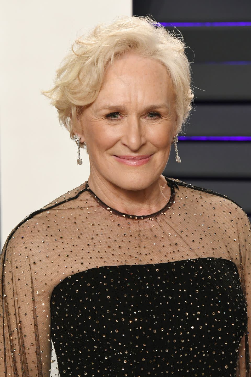 Glenn Close: Pixie Cut with Waves