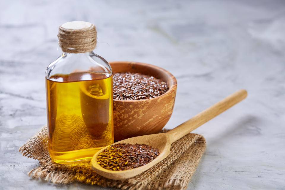 Flaxseed oil is extremely healthy and tastes great with oatmeal (Picture: Getty Images)