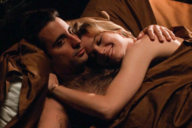 <p>Paramount</p> Andy Garcia and Bridget Fonda in 'The Godfather Part III'