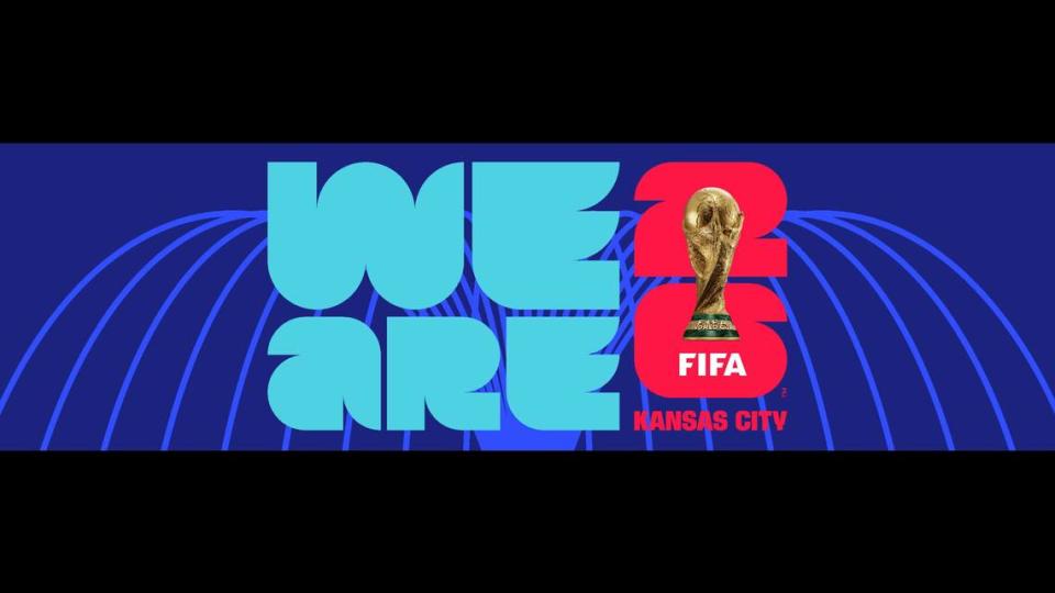 FIFA, soccer’s world governing body, unveiled localized branding for the 2026 World Cup and its hosts cities on Thursday. This is one of the images for Kansas City. 