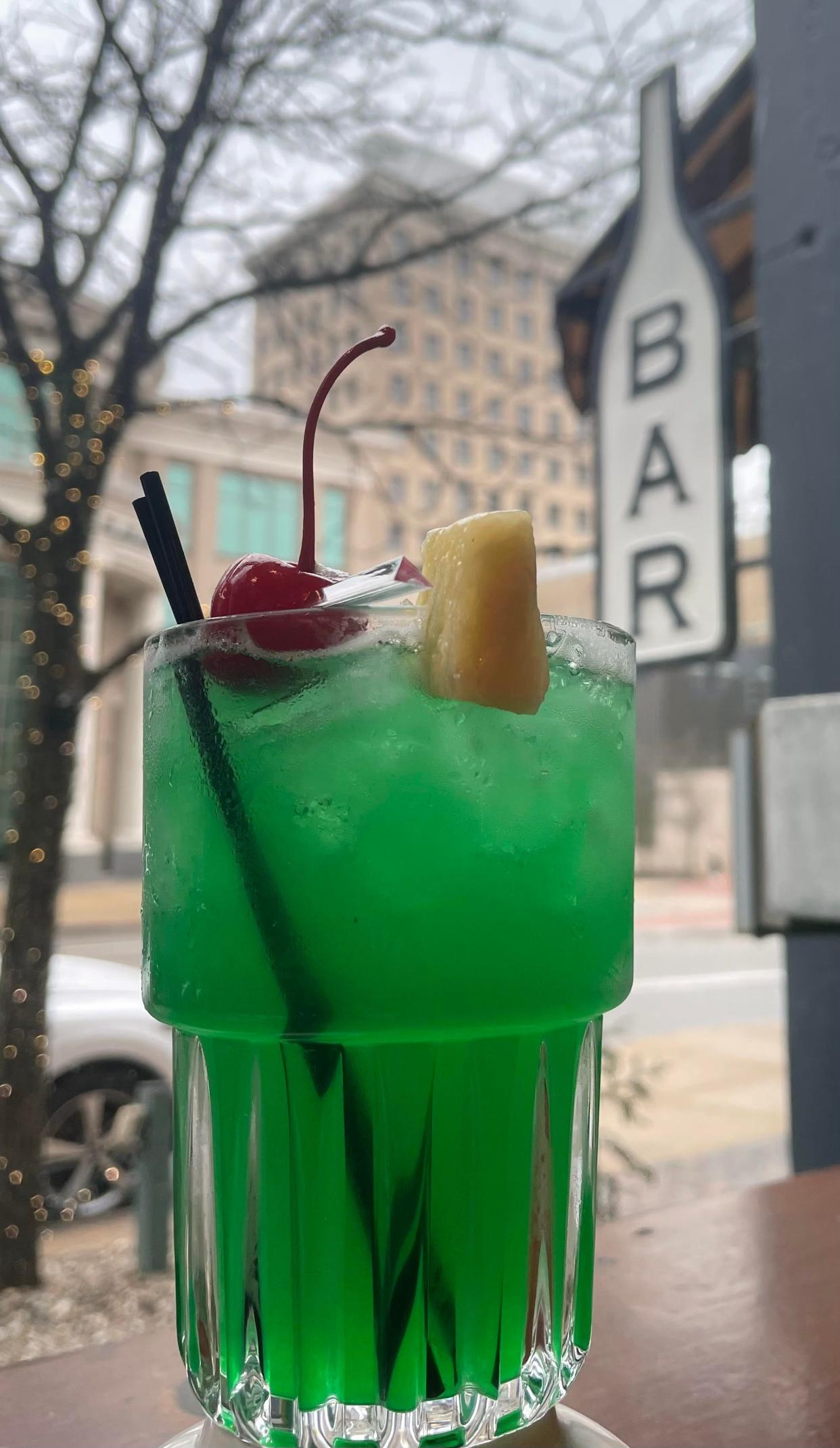The crazy leprechaun is one of several alcoholic St. Patrick's Day weekend specials at Samantha's Downtown and Rae's on Court in Canton.